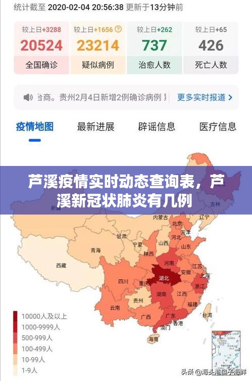 蘆溪疫情實(shí)時(shí)動態(tài)查詢表，蘆溪新冠狀肺炎有幾例 