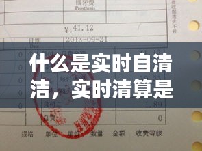 什么是實(shí)時(shí)自清潔，實(shí)時(shí)清算是什么意思 