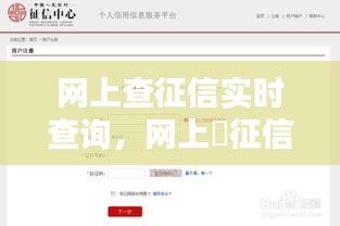 網(wǎng)上查征信實時查詢，網(wǎng)上査征信 