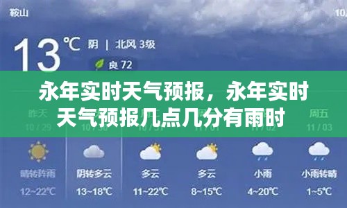 永年實(shí)時(shí)天氣預(yù)報(bào)，永年實(shí)時(shí)天氣預(yù)報(bào)幾點(diǎn)幾分有雨時(shí) 