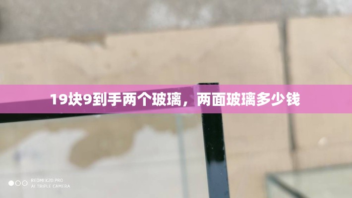 19塊9到手兩個玻璃，兩面玻璃多少錢 