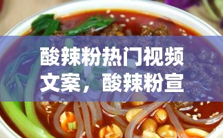 酸辣粉熱門視頻文案，酸辣粉宣傳語音 
