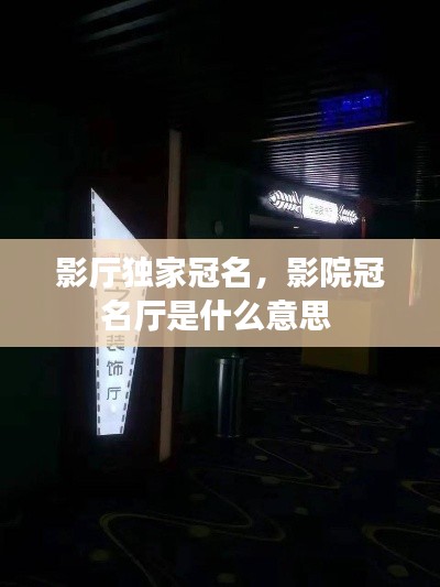 影廳獨(dú)家冠名，影院冠名廳是什么意思 