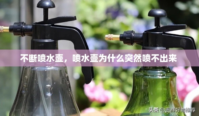 不斷噴水壺，噴水壺為什么突然噴不出來 