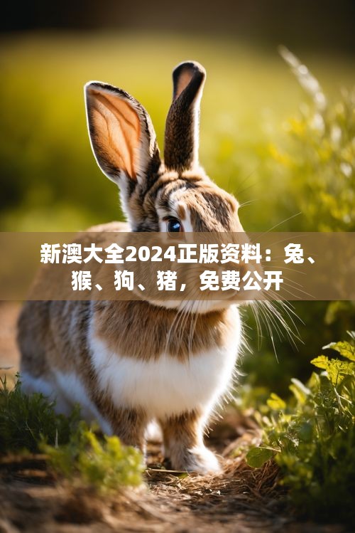 新澳大全2024正版資料：兔、猴、狗、豬，免費(fèi)公開