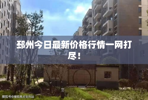 邳州今日最新價(jià)格行情一網(wǎng)打盡！