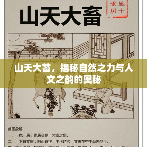 山天大蓄，揭秘自然之力與人文之韻的奧秘