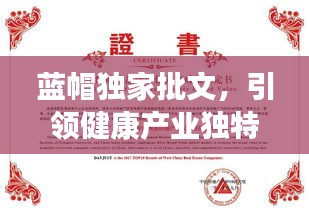 藍帽獨家批文，引領(lǐng)健康產(chǎn)業(yè)獨特力量，打造健康新紀元！