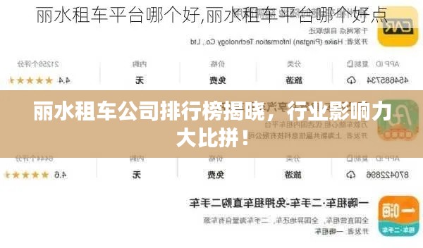 麗水租車公司排行榜揭曉，行業(yè)影響力大比拼！