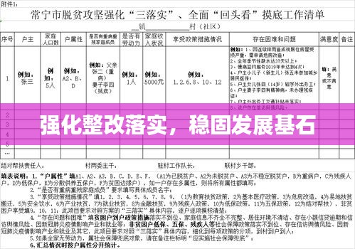 強化整改落實，穩(wěn)固發(fā)展基石