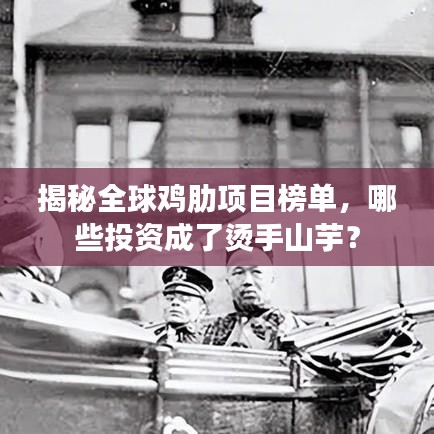 揭秘全球雞肋項(xiàng)目榜單，哪些投資成了燙手山芋？
