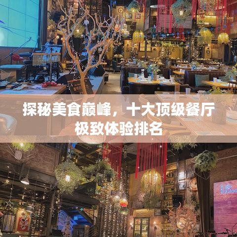 探秘美食巔峰，十大頂級餐廳極致體驗(yàn)排名