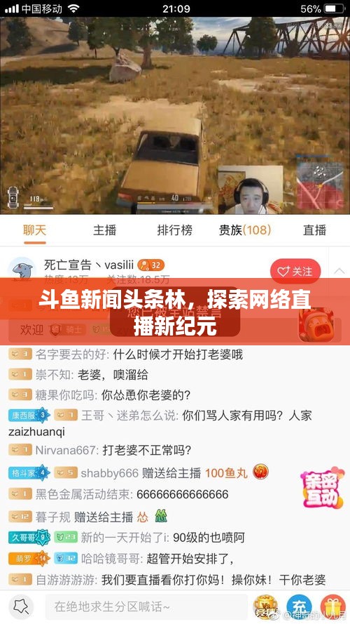 斗魚新聞頭條林，探索網(wǎng)絡直播新紀元