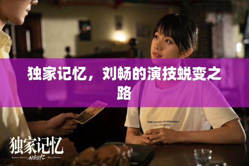 獨家記憶，劉暢的演技蛻變之路