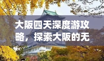 大阪四天深度游攻略，探索大阪的無(wú)限魅力！