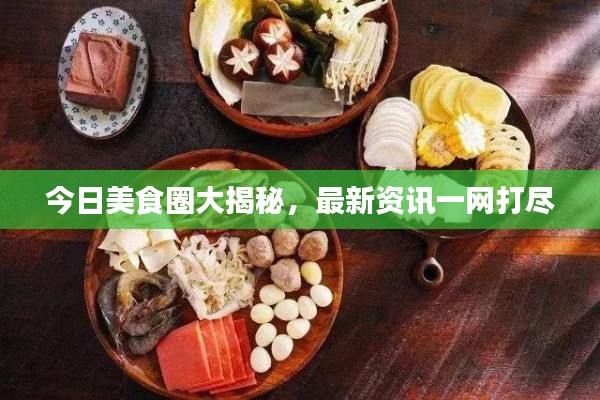 今日美食圈大揭秘，最新資訊一網(wǎng)打盡