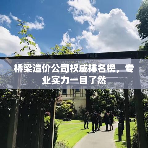 橋梁造價公司權威排名榜，專業(yè)實力一目了然