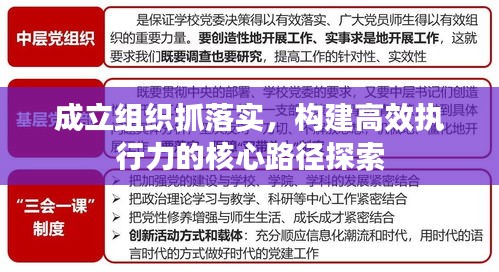成立組織抓落實，構建高效執(zhí)行力的核心路徑探索