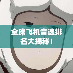 全球飛機音速排名大揭秘！