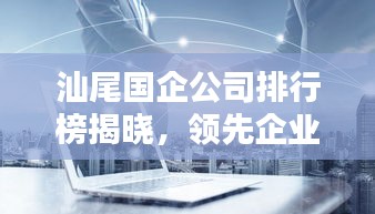 汕尾國企公司排行榜揭曉，領(lǐng)先企業(yè)一覽無余