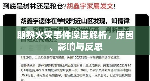朗黎火災事件深度解析，原因、影響與反思