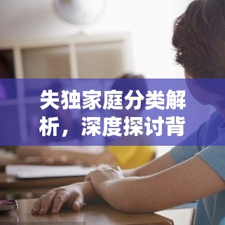 失獨家庭分類解析，深度探討背后的辛酸與困境