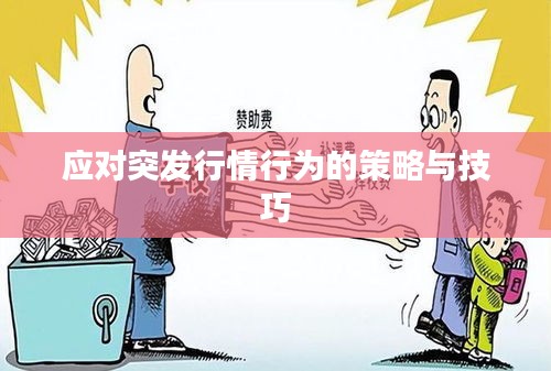 應對突發(fā)行情行為的策略與技巧
