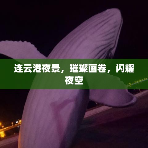 連云港夜景，璀璨畫卷，閃耀夜空