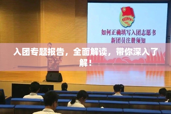 入團(tuán)專題報告，全面解讀，帶你深入了解！