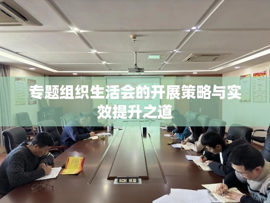 專題組織生活會(huì)的開(kāi)展策略與實(shí)效提升之道