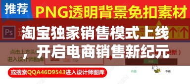 淘寶獨(dú)家銷售模式上線，開啟電商銷售新紀(jì)元