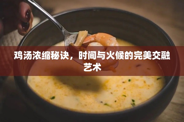 雞湯濃縮秘訣，時間與火候的完美交融藝術(shù)